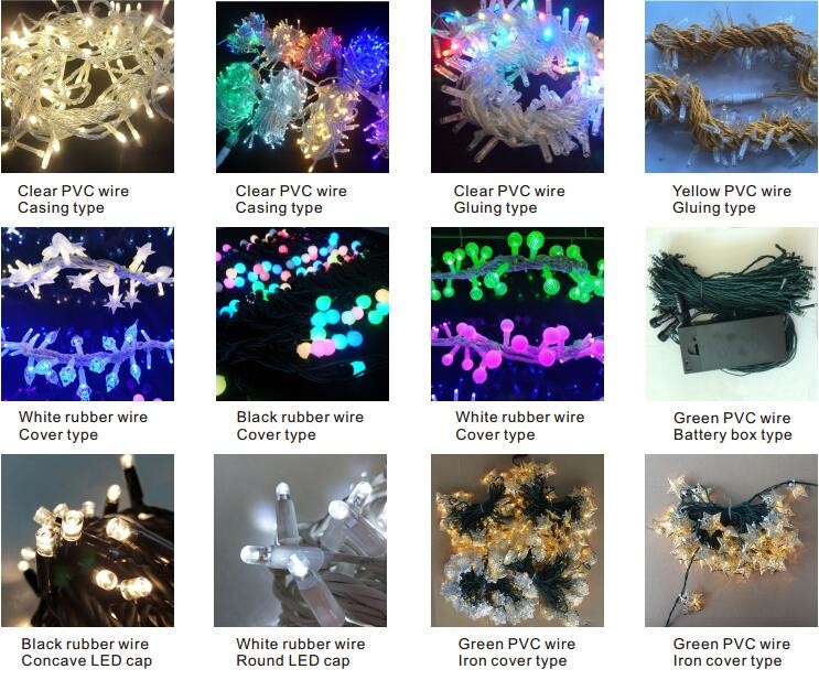 Outdoor LED String Lights Christmas festival lighting wholesale wedding party lights manufacturer China 10 Meter 100 LED