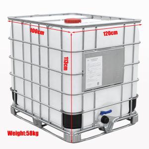 Quality Galvanized Steel DC53D IBC Plastic Chemical Tote Liquid Packaging wholesale