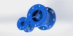Anti Water Hammer Check Valve , Ductile Iron Quiet Check Valve
