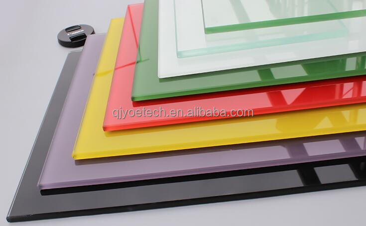 Customized Color Decorative Lacquered Glass for Wardrobe Cabinet Wall Office