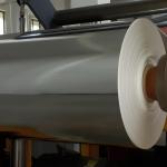 Vacuum Metallized Golden Foil Paper Label Printing Paper 58GSM