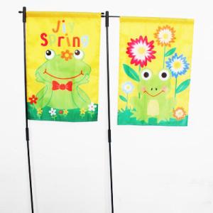 Quality Spring Seasonal Garden Flag Frog wholesale