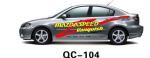 UV offset printing Waterproof Car Body Sticker QC-104E