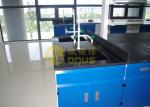 Monolithic chemical resistant table tops / laboratory work benches