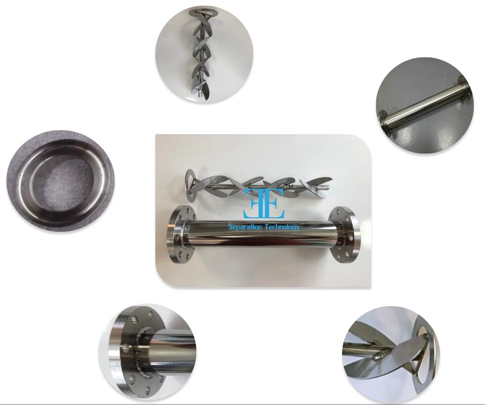 DN10-DN1500 Stainless Steel Static Mixer Gas Mixing Media Viscous Fluid Processing