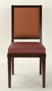 Quality wooden frame fabric/PU dining chair DC-0001 wholesale