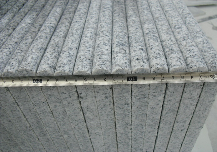 Grey Color G603 Granite Bench , G603 Table Sesame White Granite Bench
