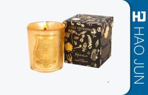 Quality Professional Custom CMYK Printing Cardboard Round Gift Packaging Candle Gift Boxes wholesale