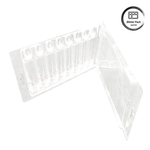 Transparent Blister Vacuum Formed Tray for Medical Vials - Secure Ampoule