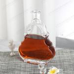 1L Creative Glass Bottle for Alcoholic Beverages Glass Lid Custom Label