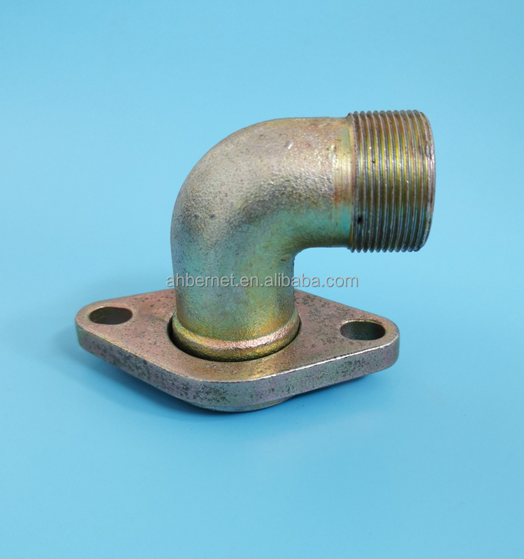 Bernet mobile fuel dispenser truck parts flow meter outlet 90 degree connector for fuel dispenser for sale philippine