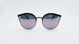 Quality Unisex Plastic metal Sunglasses Big Cateye creative designer for Men Women wholesale