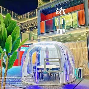 Quality Sound Insulation Transparent Dome Tent 360 Degrees Bubble House Hotel wholesale