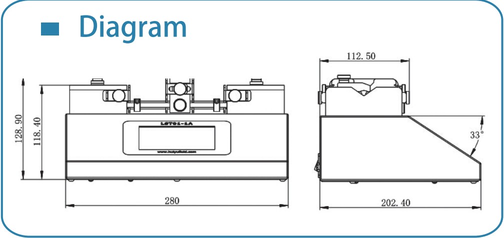 Large Touch Screen Syringe Pump For Micro Flow Liquid Transfer