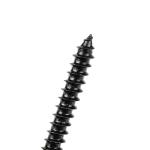 ZINC Black Stainless Steel Square Countersunk Flat Head Wood Screws