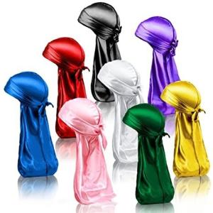 Quality 360 Waves Silk Durag Headcover Custom Logo Velvet Wave Cap wholesale