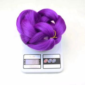 Quality Chemical Processing Synthetic Crochet Braids Hair Extensions Pre Stretched And Dyed wholesale