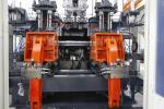 Double Station HDPE Bottle Making Machine Jerry Can Extrusion Blow Molding