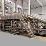 CE 1800KG/h Fried Instant Noodles Manufacturing Plant 63kw