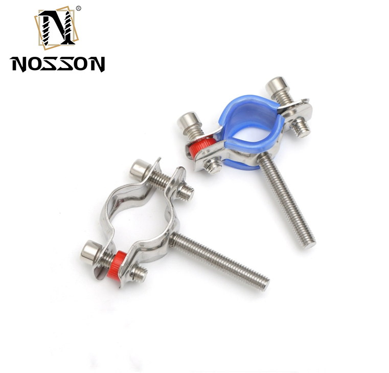 ODM Customized Fastener Pipe Support Clamp for Sanitary Quick Pipe Clamp and Metric Stainless Steel 304 Pipe