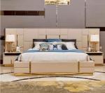 White Headboard Memory Foam Bed Topper