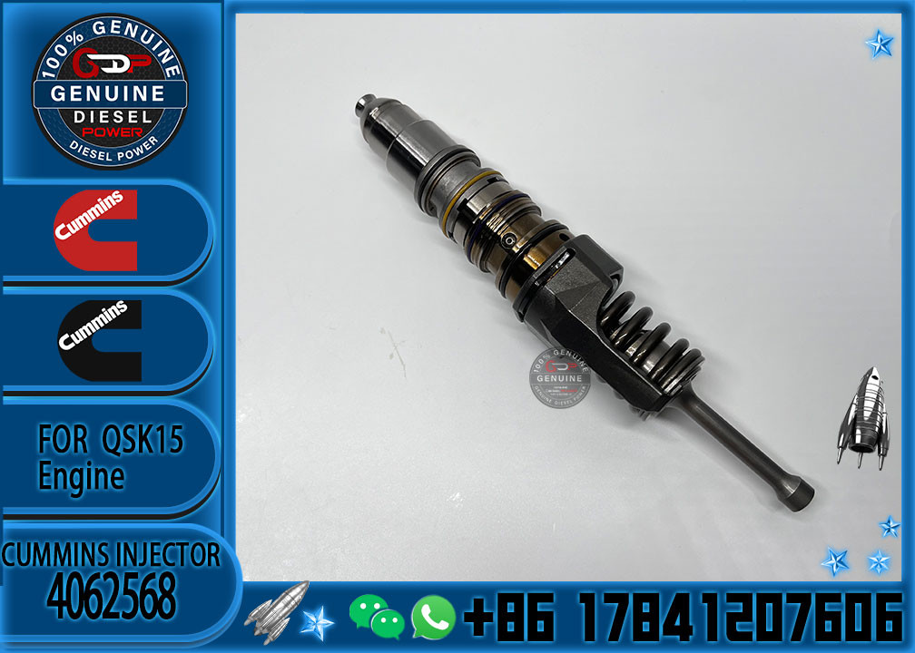 4062568 QSK15 Diesel Engine Common Rail Fuel Injector 4914537 3973059 3975929 4010642 4026222 4061851