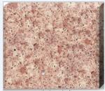 Pink Crystal Engineered Quartz Tile , Solid Polished Quartz Kitchen Countertops