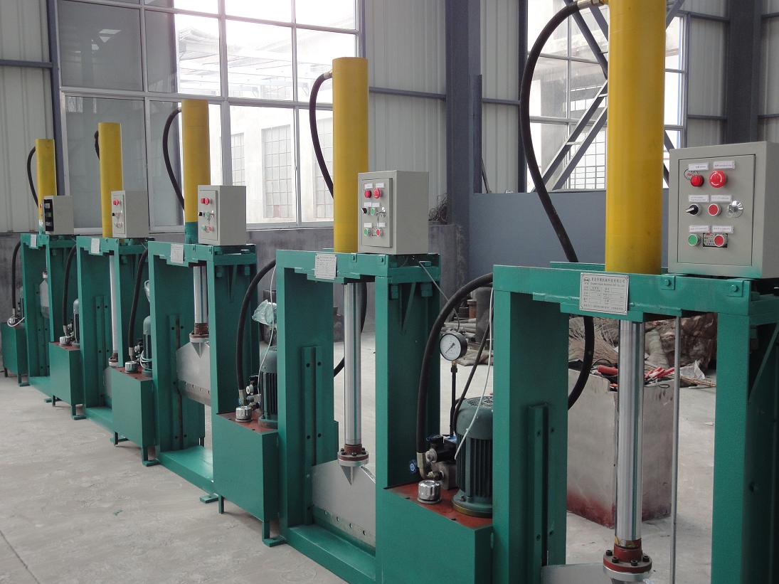 680mm Knife Stroke and Horizontal Structure Rubber Cutting Machine Guillotine Rubber Bale Cutter