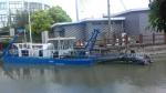 6 Inch Mud Dredging Boat For Mud Dredging In River 16kw Diesel Hydraulic Dredger