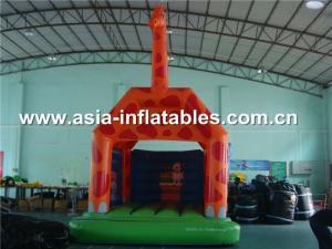 Quality popular and fashionable inflatable giraffe bouncer wholesale
