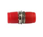 FC Round Metal Fiber Optic Adapter Flange Type For Communication Equipment