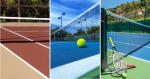 Anti Corrosion Waterproof Acrylic Tennis Court Color Customized