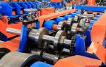 3 Cylinder Automatic C Purlin Roll Forming Machine Steel Frame