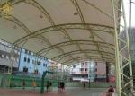 UV Resistant Membrane Tent Structures PVDF Or PTFE Steel Frame For Basketball