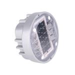 Driveway Marker Solar Aluminium Cat Eye Round Road Stud for Highway Red Blue