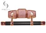 Bronze Coffin Swing Bar Accessories Funeral Products Environmentally Friendly SW