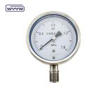4" Use No Oil 100mm Air Manometer Pressure Gauge Stainless Steel Material