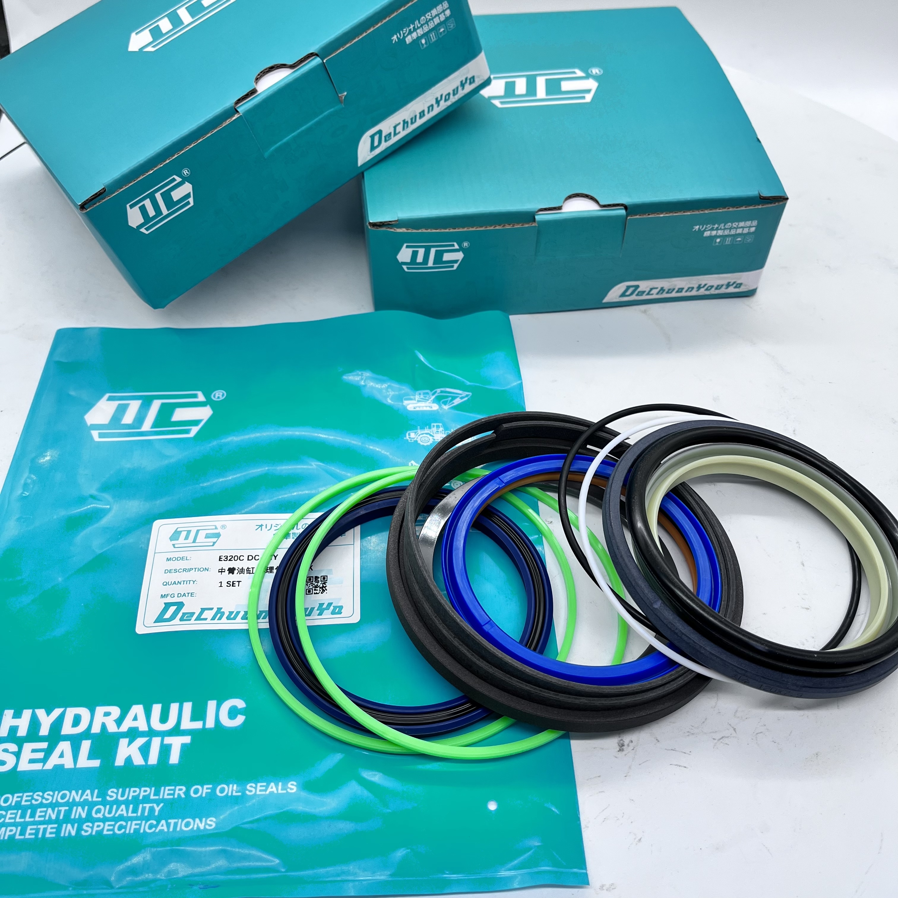 Excavator Sany Boom Cylinder Seal Kit For SY215-8 Durable