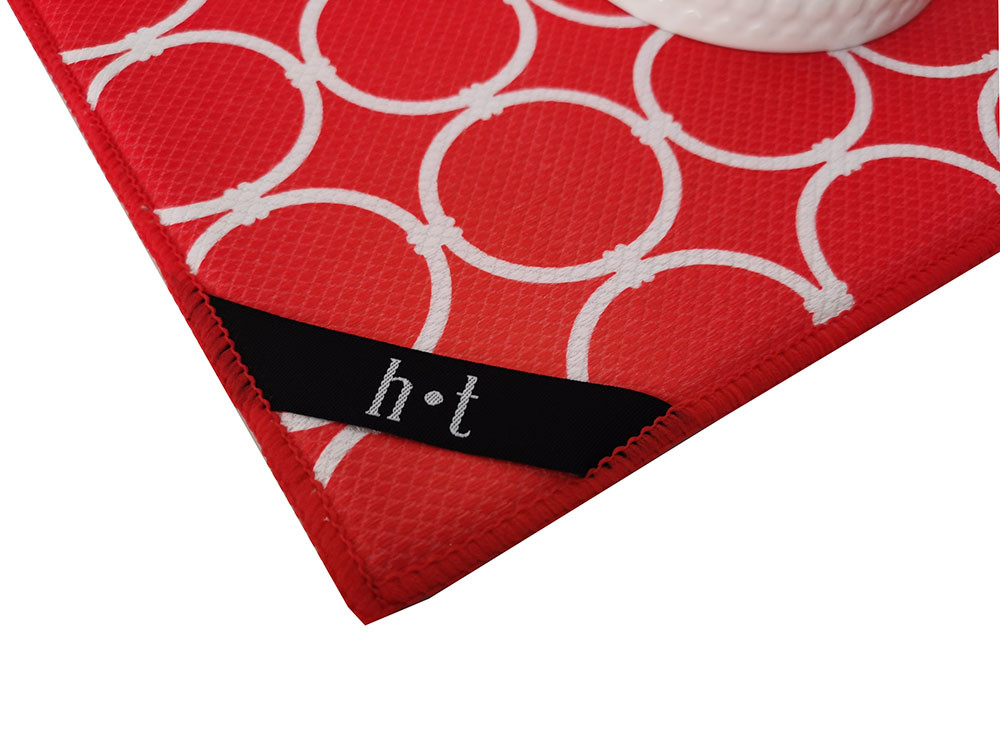 41x46cm Polyester Dish Drying Mat Machine Washable