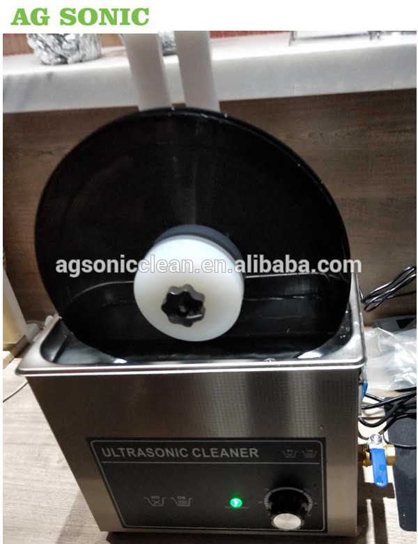 6 Litre Table Top Ultrasonic Cleaning Machine , Ultrasonic Record Cleaner SS 304