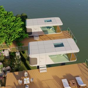 Quality 1-2 People Space Capsule Hotel For Cultural Tourism Real Estate Adhering To The Official And Rational Business Philosophy wholesale