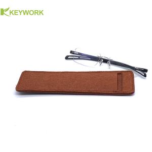 Quality Felt Fabric Reading Eyeglass Sleeve Optical Glasses Case Ultra-light Eyeglass Pouch Wholesaler wholesale