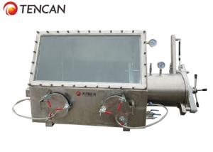 Quality 530mm PMMA Vacuum Glove Box Φ150mm Catalyzer and Metal Organics wholesale