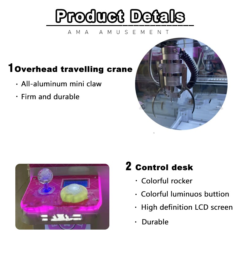 Claw Machine Doll Popular Choice for Amusement Game Centers in Philippines
