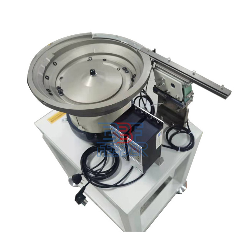 Electromagnetic Vibratory Double Bowl Feeder Bolt Washer Silicone Gasket