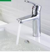 Quality Chrome plated zinc single handle wash hand basin brass faucet wholesale