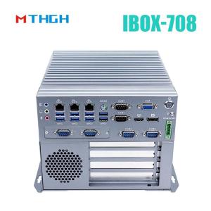 Quality IBOX-708 SSD Intel Core I5 6500T Industrial Mini PC All Aluminum Chassis -20℃~60℃ Temp wholesale