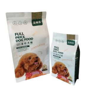 Quality Customized dog food bag resealable zipper of pet food packaging wholesale