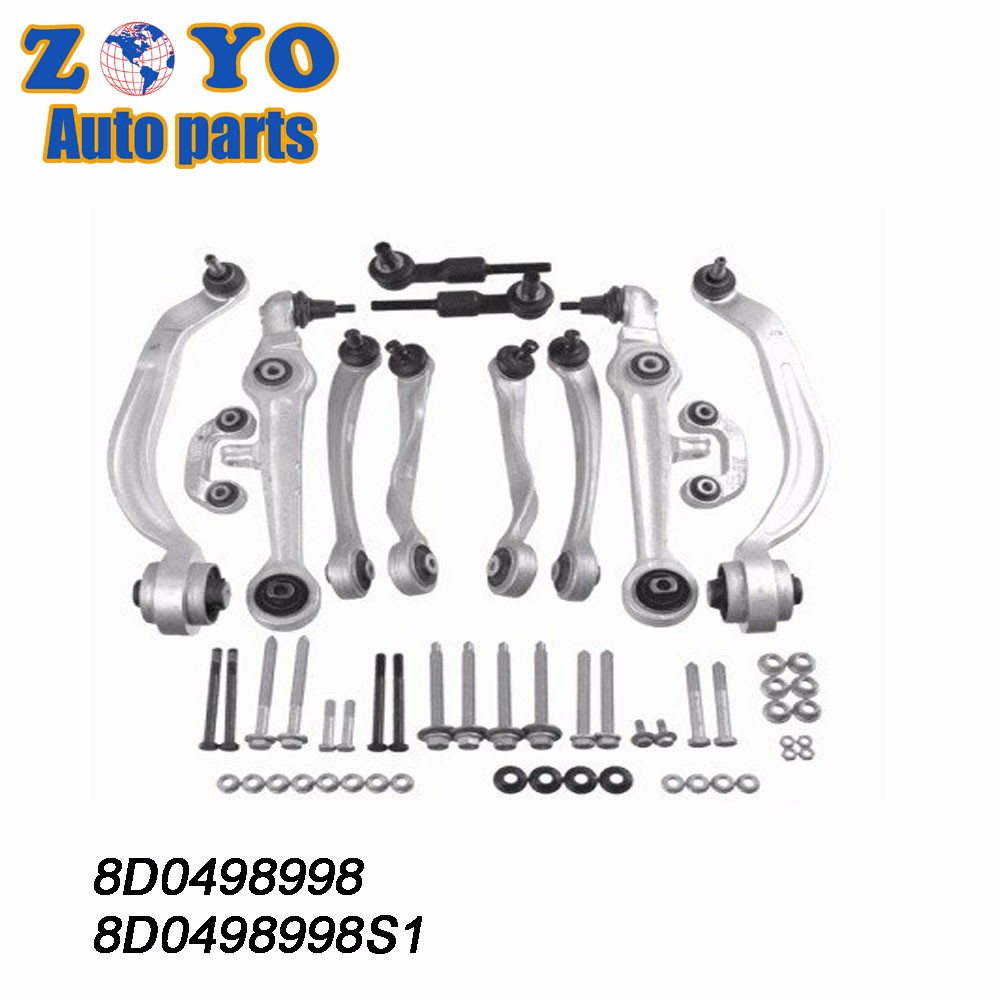 8D0498998S1 Suspension Aluminium Lower Control Arm Kit For Audi A4 40 Cr Ball Joint