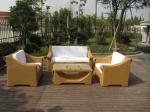 rattan sofa set